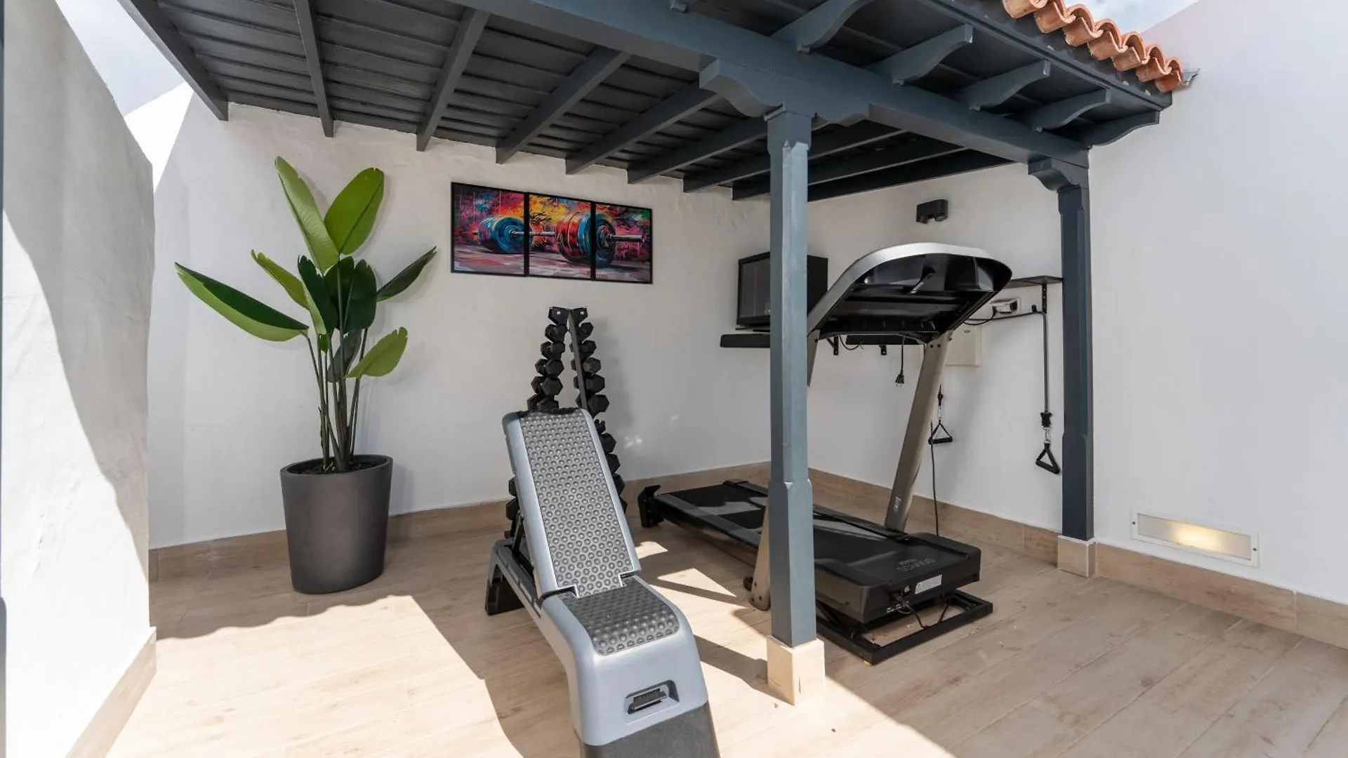 Holiday home Rooftop Bungalow Pamro - Private Jacuzzi - Fitness Area - Free Wifi - Air Conditioner - Pool - Modern & Comfortable - Sunnygolf Maspalomas