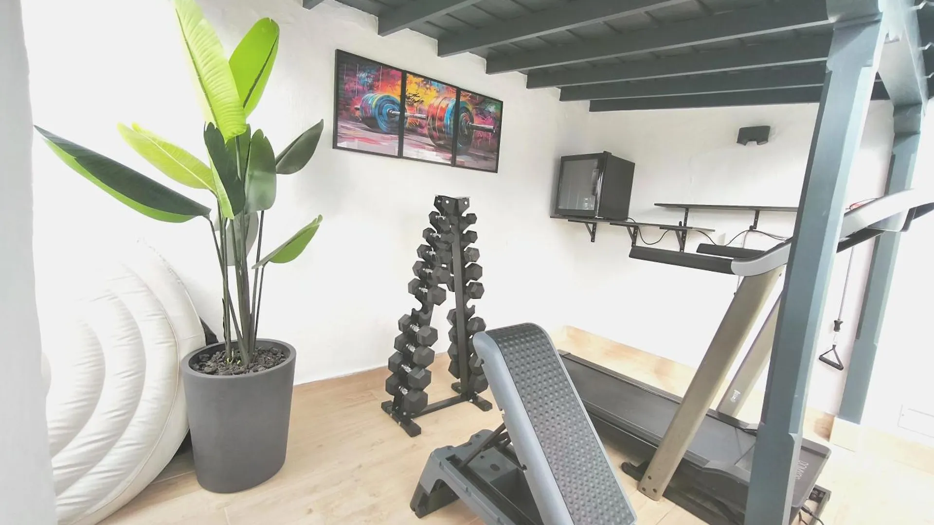 Rooftop Bungalow Pamro - Private Jacuzzi - Fitness Area - Free Wifi - Air Conditioner - Pool - Modern & Comfortable - Sunnygolf Maspalomas  0*, Maspalomas (Gran Canaria) Spain