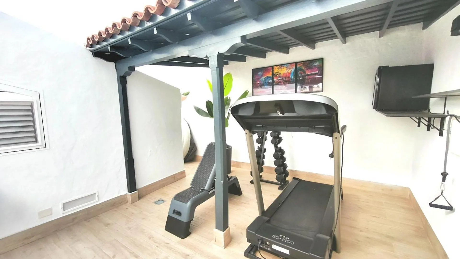 Rooftop Bungalow Pamro - Private Jacuzzi - Fitness Area - Free Wifi - Air Conditioner - Pool - Modern & Comfortable - Sunnygolf Maspalomas  Holiday home Maspalomas (Gran Canaria)