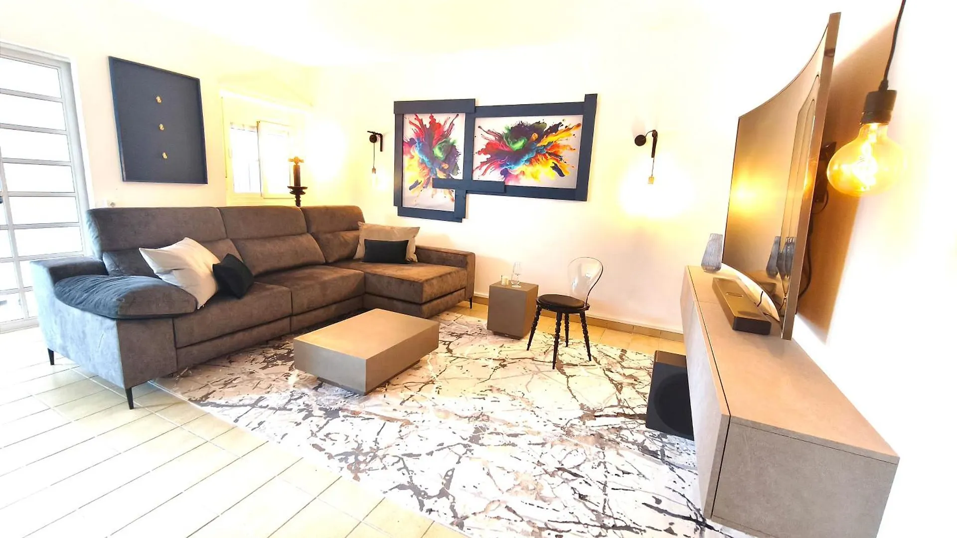 Rooftop Bungalow Pamro - Private Jacuzzi - Fitness Area - Free Wifi - Air Conditioner - Pool - Modern & Comfortable - Sunnygolf Maspalomas  Spain