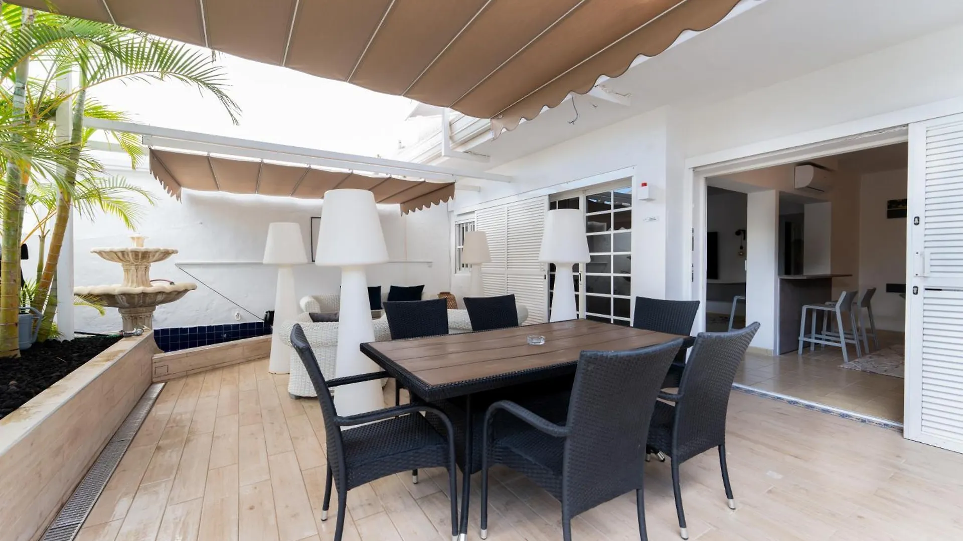 Rooftop Bungalow Pamro - Private Jacuzzi - Fitness Area - Free Wifi - Air Conditioner - Pool - Modern & Comfortable - Sunnygolf Maspalomas  Holiday home Maspalomas (Gran Canaria)