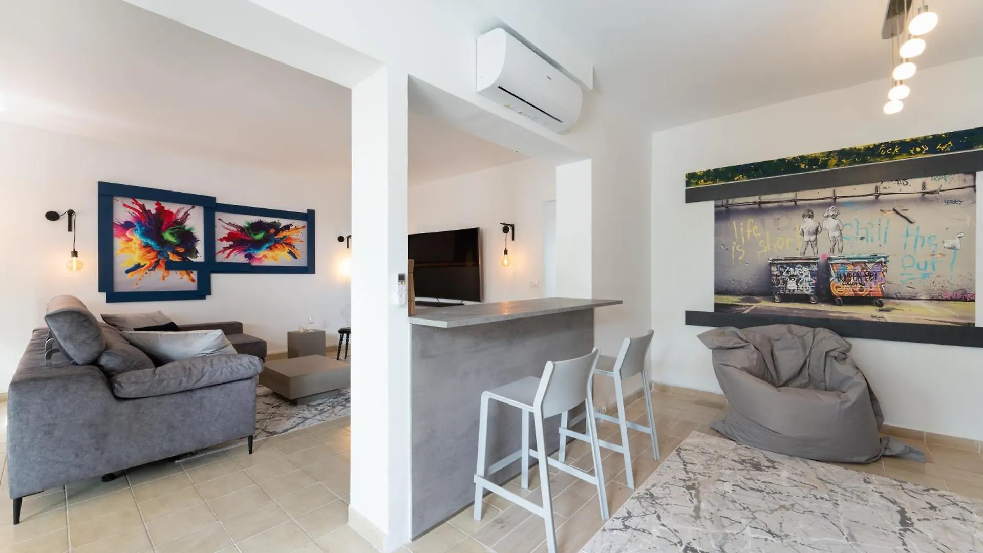 Holiday home Rooftop Bungalow Pamro - Private Jacuzzi - Fitness Area - Free Wifi - Air Conditioner - Pool - Modern & Comfortable - Sunnygolf Maspalomas